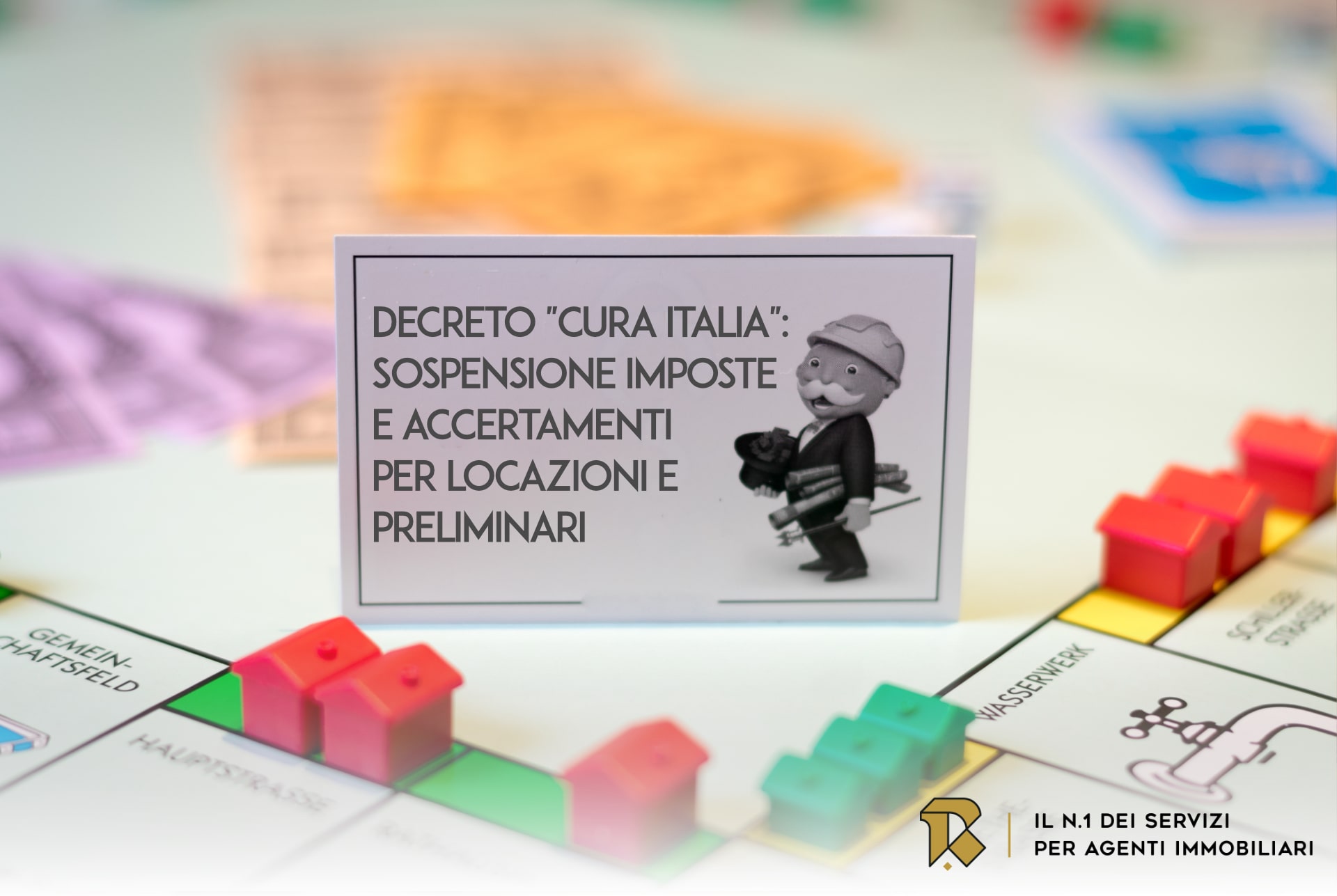 Sospensione imposte, accertamenti, registrazione locazioni e preliminari