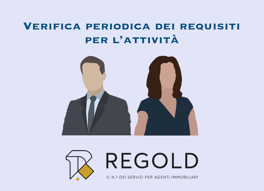 Verifica periodica dei requisiti per l’attività di mediazione immobiliare Camere di Commercio