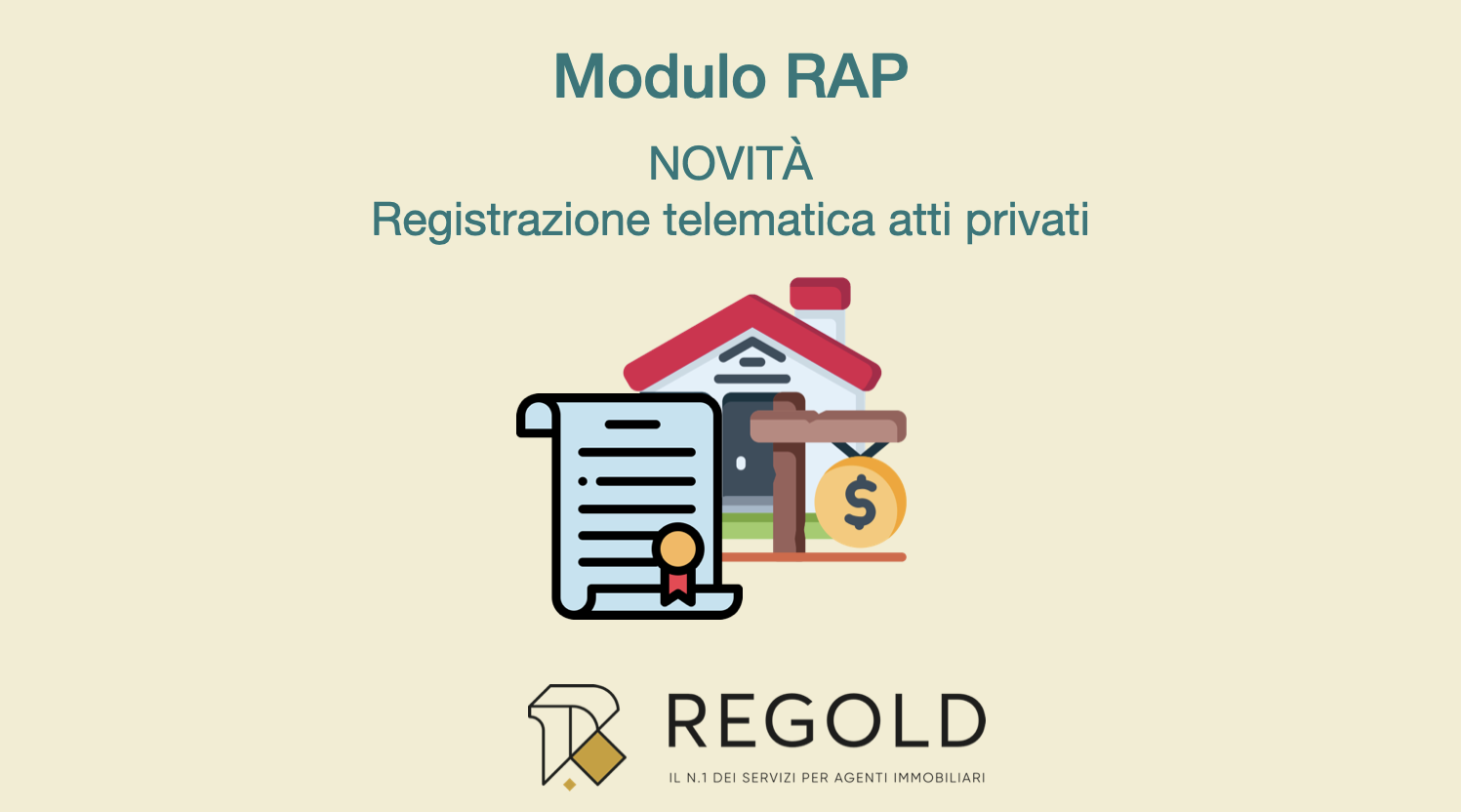 Modulo RAP registrazione atti privati