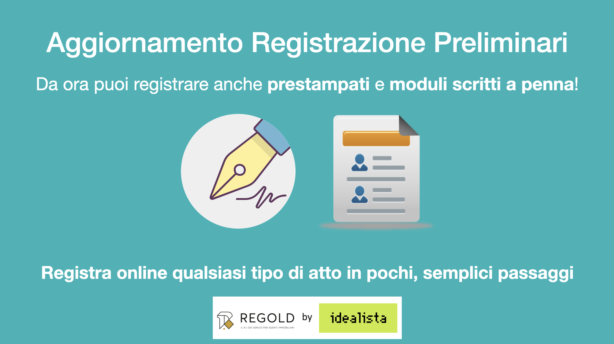 Registrazione online atti cartacei